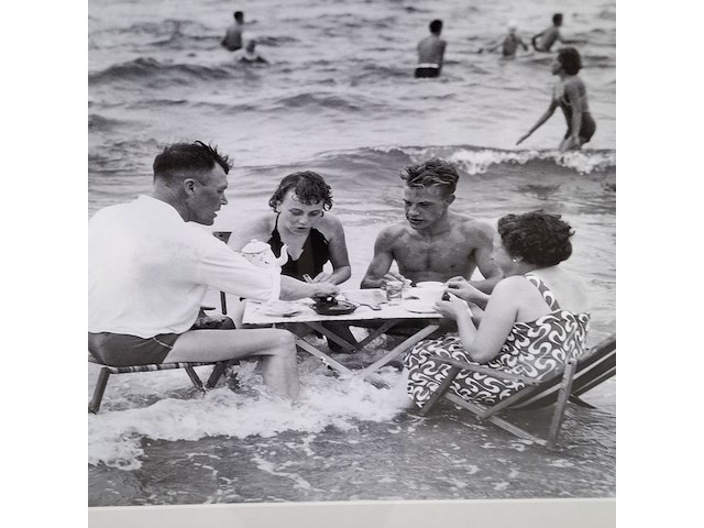 Foto in lijst, branding scheveningen - afbeelding 4 van  6