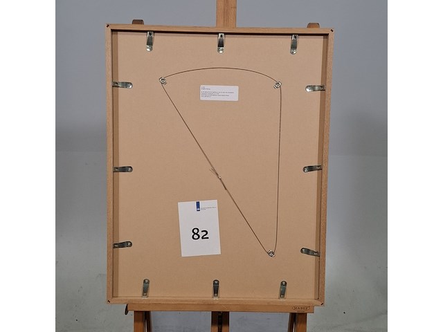 Foto in lijst, in de gang bij de kapstok in de rij voor de schoolarts - afbeelding 6 van  7