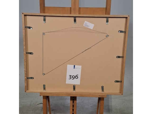 Foto in lijst, rolling stones concert zuiderpark, mick jagger in actie - afbeelding 6 van  6