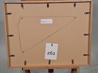 Foto in lijst, wiel van der randen, kinderen in schoolbank, 1937 - afbeelding 6 van  7