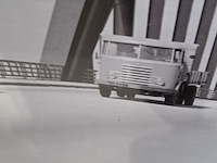 Foto in lijst, willem van de poll, brug bij vianen, 1952 - afbeelding 4 van  7