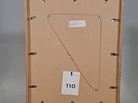 Foto in lijst, willem van de poll, paardenkoets bij het centraal station van milaan, 1936 - afbeelding 6 van  7