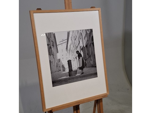 Foto in lijst, willem van de poll, straatbeeld rome - afbeelding 2 van  6