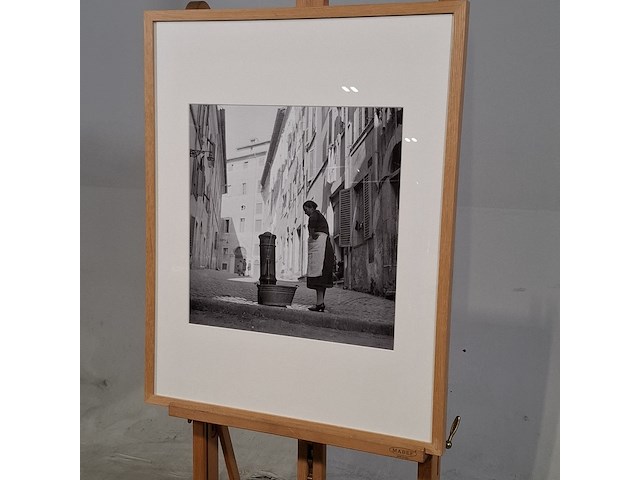 Foto in lijst, willem van de poll, straatbeeld rome - afbeelding 3 van  6