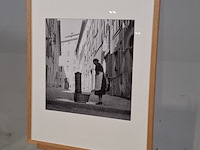 Foto in lijst, willem van de poll, straatbeeld rome - afbeelding 3 van  6