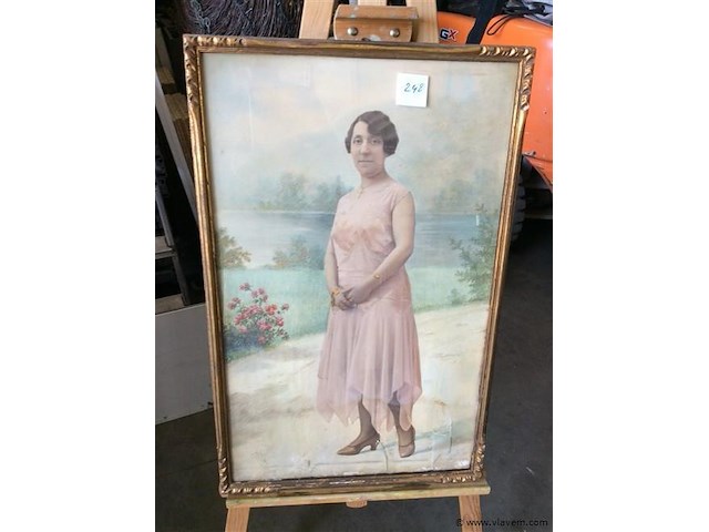 Foto ingekleurd atelier henry besch. 81/53 - afbeelding 1 van  5