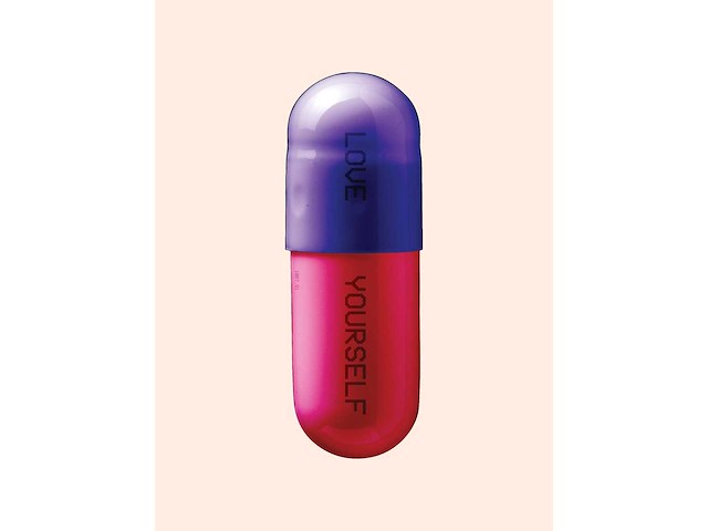 Foto love yourself ‘pill’ - afbeelding 1 van  1