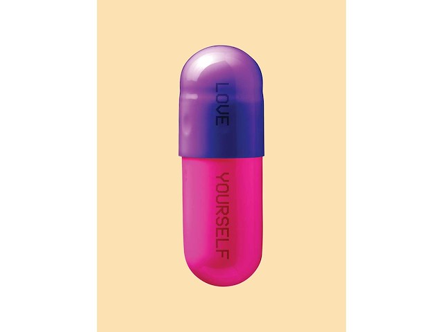 Foto love yourself ‘pill’ - afbeelding 1 van  1