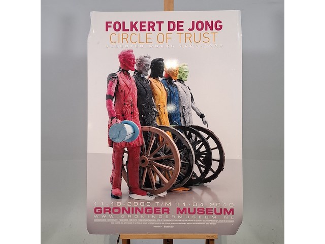 Foto op dibond, folkert de jong, circle of trust, groninger museum - afbeelding 1 van  8