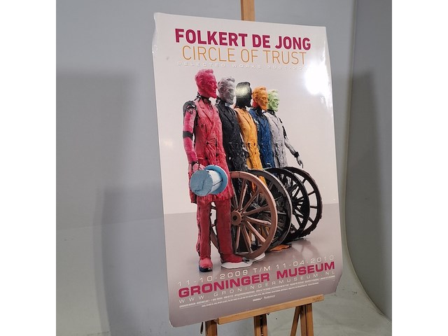Foto op dibond, folkert de jong, circle of trust, groninger museum - afbeelding 2 van  8