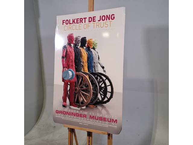 Foto op dibond, folkert de jong, circle of trust, groninger museum - afbeelding 3 van  8