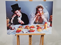 Foto op dibond, lois cohen, mc bruidspaar, 2009 - afbeelding 1 van  5