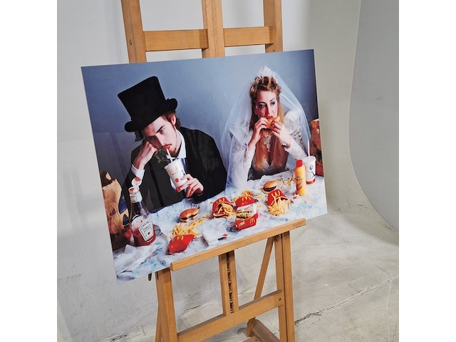 Foto op dibond, lois cohen, mc bruidspaar, 2009 - afbeelding 2 van  5