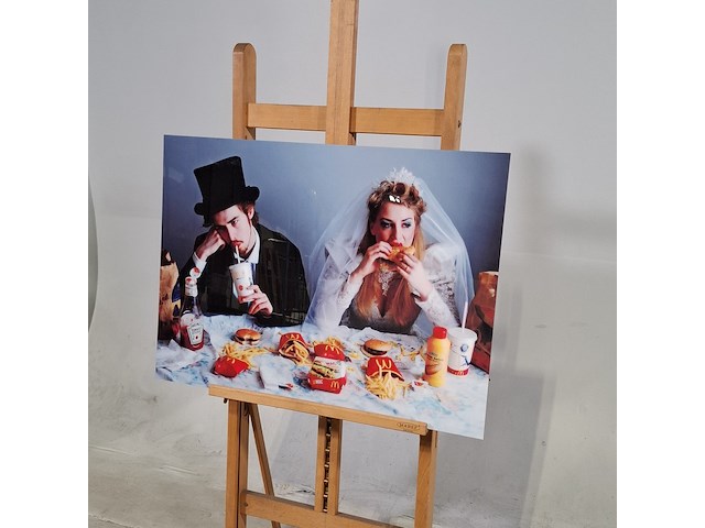 Foto op dibond, lois cohen, mc bruidspaar, 2009 - afbeelding 3 van  5