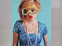 Foto op dibond, lois cohen, wanna snorkle? - afbeelding 1 van  4