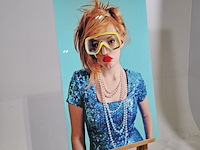 Foto op dibond, lois cohen, wanna snorkle? - afbeelding 2 van  4