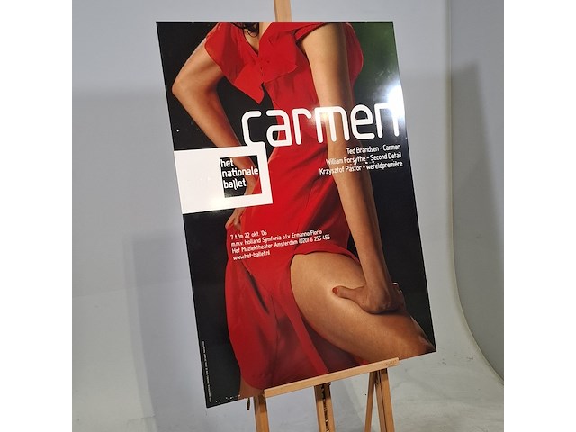 Foto op dibond, martin pyper, carmen, het nationale ballet - afbeelding 2 van  5