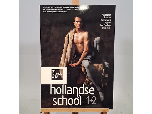 Foto op dibond, martin pyper, hollandse school 1+2, het nationale ballet - afbeelding 1 van  5