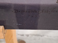 Foto op dibond, reproductie van balthasar van der ast, stilleven met vruchten en bloemen - afbeelding 4 van  6