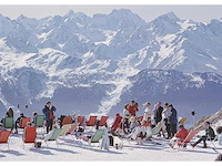 Foto slim aarons ‘lounging in verbier’ - afbeelding 1 van  3