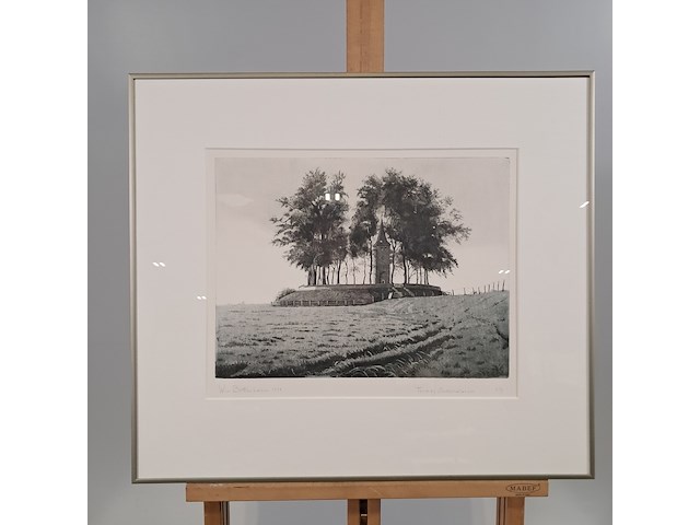 Foto, w. bettenhausen, terp bij oosterwierum 7/19, 1994 - afbeelding 1 van  8