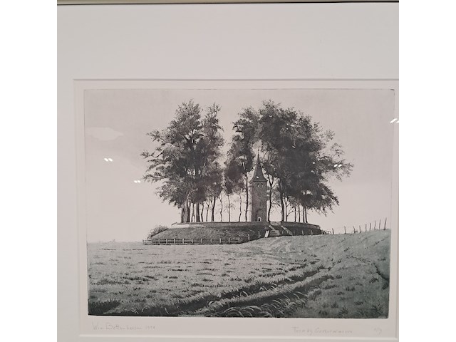 Foto, w. bettenhausen, terp bij oosterwierum 7/19, 1994 - afbeelding 3 van  8