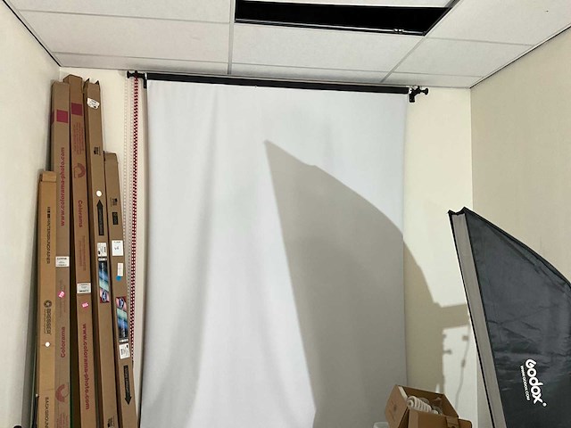 Fotografeer wand met toebehoren - afbeelding 1 van  8