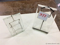 Fotokadertjes geslepen 2stuks h:17 - afbeelding 1 van  3