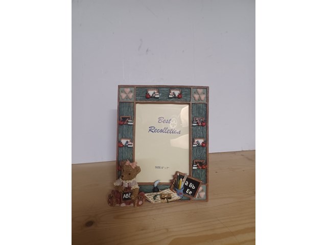 Fotolijst beer schoolbord nrl301 aantal 4 stuks. - afbeelding 1 van  3