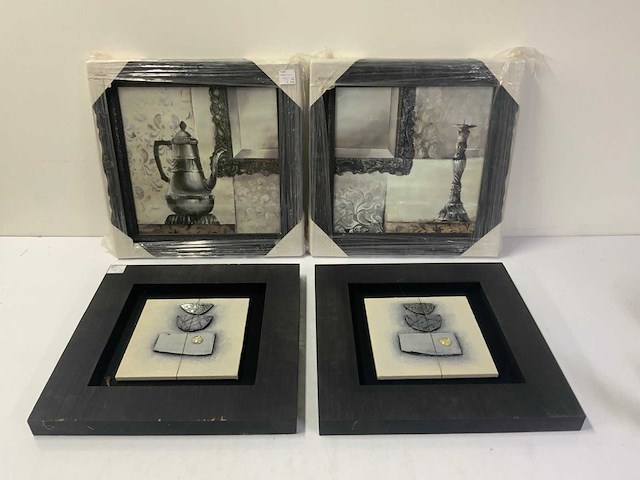 Fotolijsten en 3d frames voor schilderijen (4x) - afbeelding 1 van  5