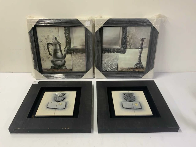 Fotolijsten en 3d frames voor schilderijen (4x) - afbeelding 1 van  5