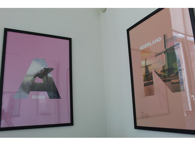 Fotolijsten in diverse maten totaal 11 stuks. - afbeelding 5 van  5