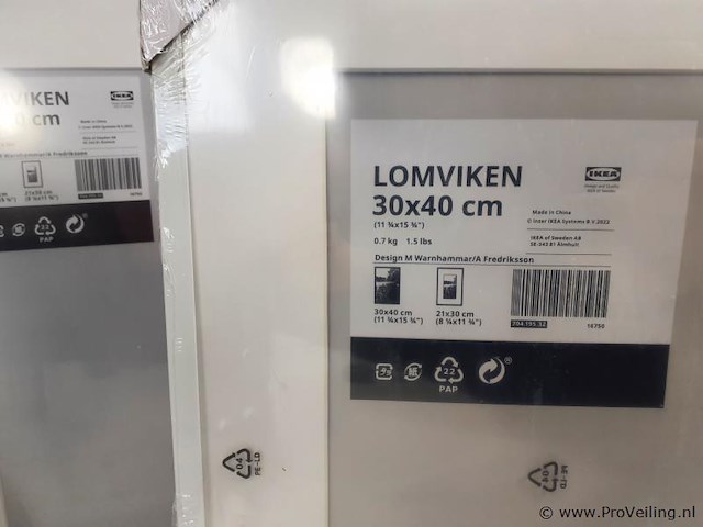 Fotolijstjes, diverse afmetingen o.a. 30x40cm - afbeelding 2 van  2