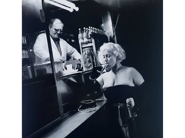 Foto/off set print helmut newton - afbeelding 1 van  3