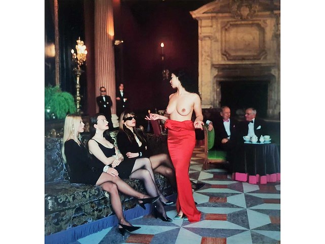Foto/off set print helmut newton - afbeelding 1 van  3