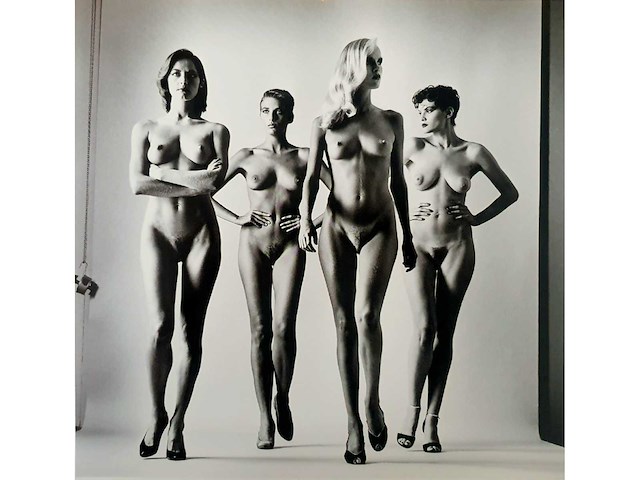 Foto/off set print helmut newton - afbeelding 1 van  3