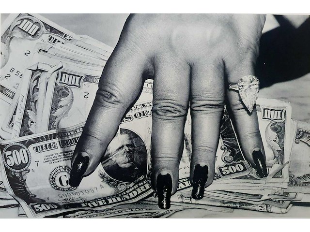 Foto/off set print helmut newton - afbeelding 1 van  3