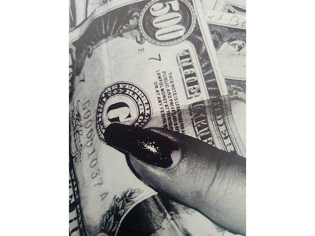 Foto/off set print helmut newton - afbeelding 3 van  3