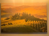 Fotoprint val d’orcia toscane 180x120 cm