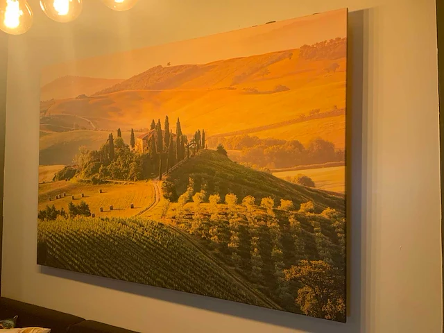 Fotoprint val d’orcia toscane 180x120 cm - afbeelding 3 van  3