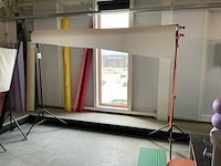 Fotostudio achtergrondset (2x) - afbeelding 1 van  9