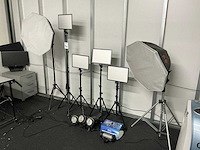 Fotostudio lampen en flitsers - afbeelding 1 van  9