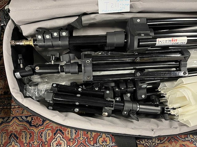 Fotostudio set (o.a. 8 statieven) - afbeelding 2 van  4