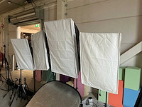 Fotostudio uitrusting met verlichting en statieven - afbeelding 6 van  13