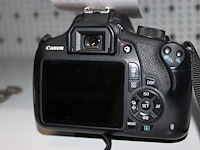 Fototoestel canon eo 1200d met efs 18-55 mm lens. let op: exclusief accu en lader. - afbeelding 2 van  3