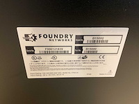 Foundry networks bigiron 15000 backbone switch - afbeelding 5 van  5