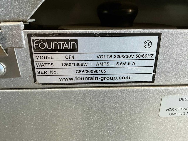 Fountain cf4 koffieautomaat - afbeelding 5 van  5