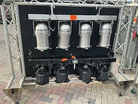 Four bar met par spot overige lichttechniek (3x)