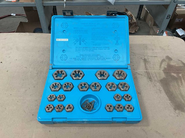 Four star thread die repair kit - afbeelding 4 van  4