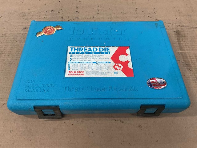 Four star thread die repair kit - afbeelding 4 van  4